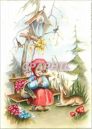 Cartes postales moderne Noel Enfant