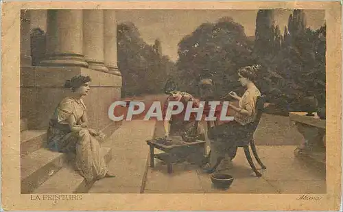 Cartes postales La Peinture