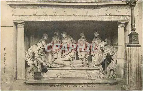 Cartes postales Pontoise Eglise St Maclou le Tombeau