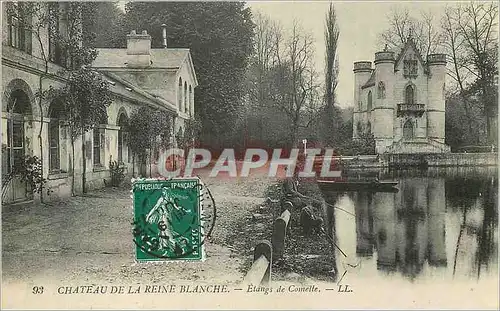 Cartes postales Chateau de la Reine Blanche Etangs de Comelle