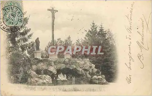 Cartes postales Pontmain Le calvaire rouge