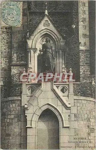 Ansichtskarte AK Mayenne Statue de Jeanne d'Arc