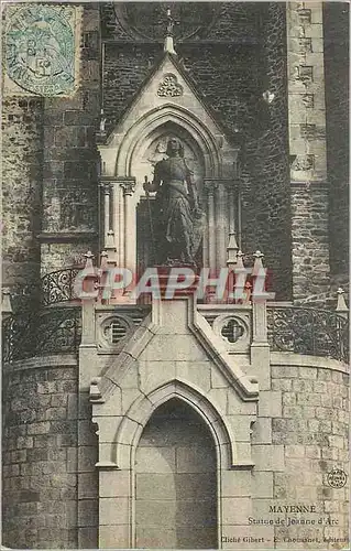 Cartes postales Mayenne Statue de Jeanne d'Arc