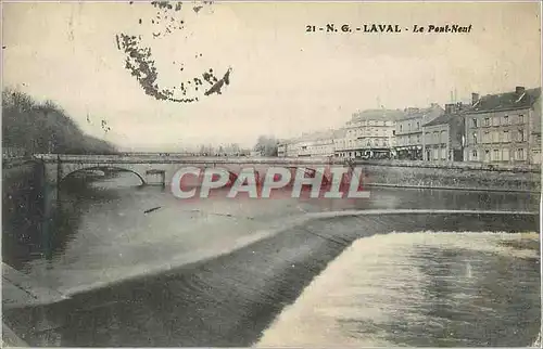 Ansichtskarte AK N G Laval Le Pont Neuf