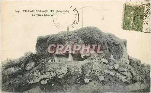 Cartes postales Villaines La Juhel (Mayenne) Le Vieux Chateaux