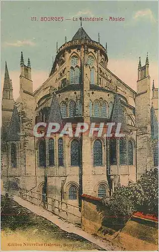 Cartes postales Bourges La Cathedrale Abside