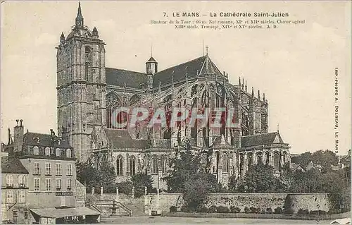 Cartes postales Le Mans La Cathedrale Saint Jean