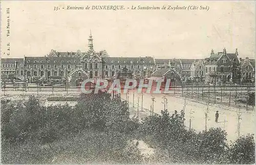 Ansichtskarte AK Environs de Dunkerque Le Sanatorium de Zuydcoole (Cote Sud)