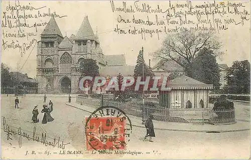 Cartes postales Le Mans Le Bureau Meteorologique