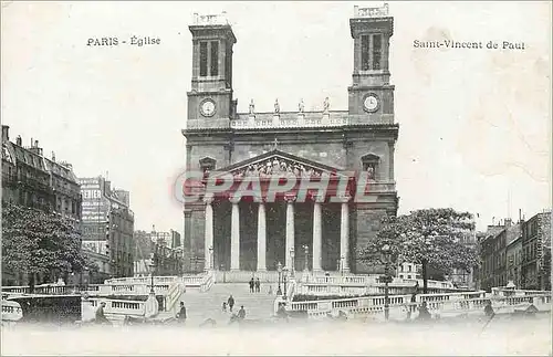 Cartes postales Paris Eglise Saint Vincent de Paul