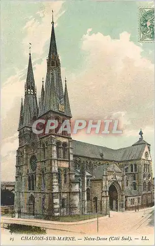 Cartes postales Chalons sur Marne Notre Dame (Cote Sud)