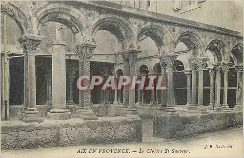 Cartes postales Aix en Provence Cathedrale Le Cloitre St Sauveur