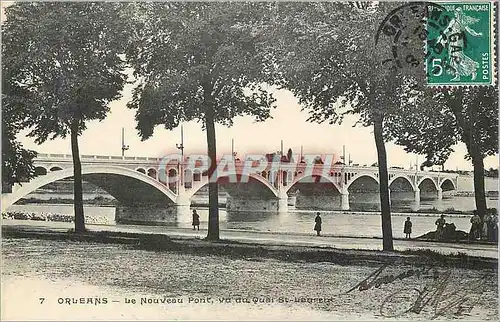 Ansichtskarte AK Orleans Le Nouveau Pont St Laurent