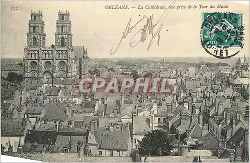 Cartes postales Orleans La Cathedrale Vue Prise de la Tour du Musee