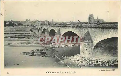 Ansichtskarte AK Orleans Pont sur la Loire