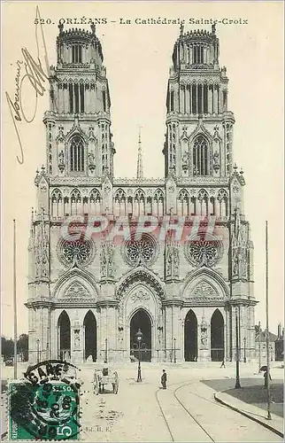 Cartes postales Orleans La Cathedrale Saint Croix