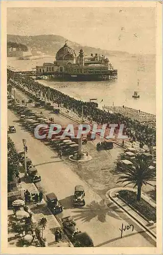 Cartes postales Cote d'Azur Nice (Alpes Maritime) Promenade des Anglais et la Casino de la Jetee
