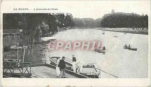 Cartes postales La Marne A Joinville Le Pont