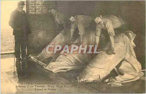 REPRO Chateaurenault (I et L) Interieur du Tannerie