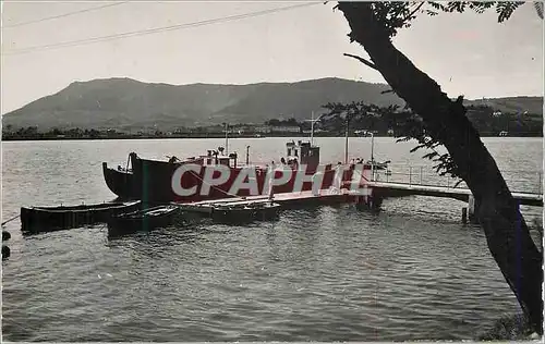 Cartes postales moderne Nos Belles Pyrenees  Hendaye Base Navale de la Bidassoa et le Mont Jaizquibel (Espagne)