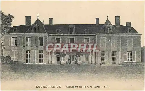 Ansichtskarte AK Luche Pringe Chateau de la Grefferie