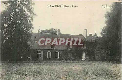 Cartes postales St Ambroix (Cher) Plutes