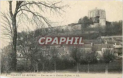 Cartes postales Nogent le Rotrou Une Vue sur le Chateau Saint Jean