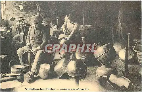 REPRO Villedieu les Poeles Artisans Chaudronniers