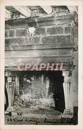 Cartes postales Vieux Limoces Cheminee de Sully