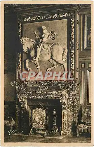 Ansichtskarte AK La Douce de France Palais de Fontainebleau Statue equestre de Henri IV