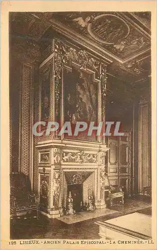Cartes postales Lisieux Ancien Palais Episcopal la Cheminee