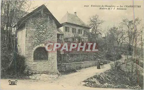 Ansichtskarte AK Environs de Chambery Les Charmettes Maison de J J Rousseau