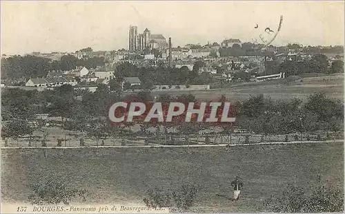 Cartes postales Bourges Panorama Pris de Beauregard