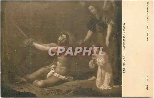 Cartes postales Velasquez Christ at the Column The National Gallery London