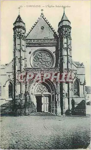 Cartes postales Compiegne L'Eglise Saint Antoine