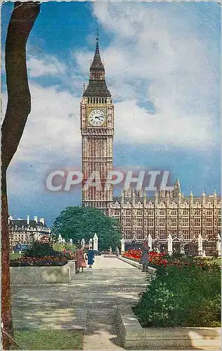 Cartes postales moderne Big Ben and a Corner of Parliament Square London