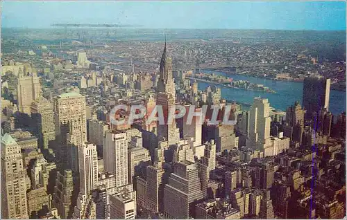 Cartes postales moderne New York City as Seen From the Empire State Building Observatory
