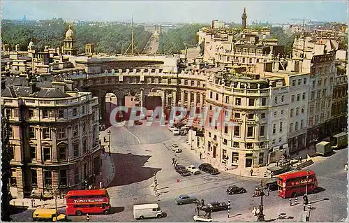Moderne Karte Admiralty Arch and the Mall London
