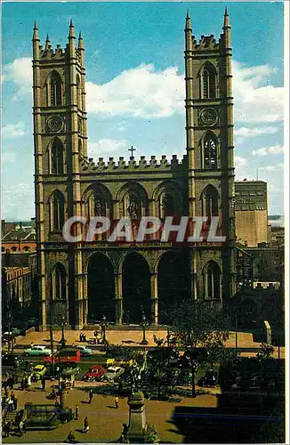 Moderne Karte Eglise Notre Dame Montreal Canada