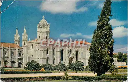 Cartes postales moderne Cores de Portugal Lisbonne Monastere des Hieronymites