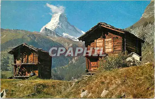 Cartes postales moderne Zermatt Matterhon (4476m)