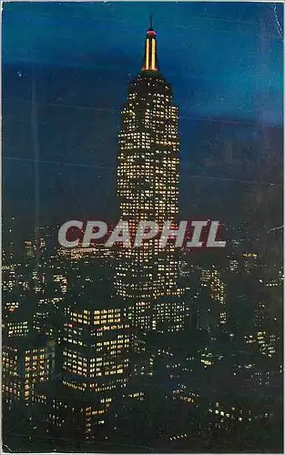 Cartes postales moderne Empire State Building at Night New York City