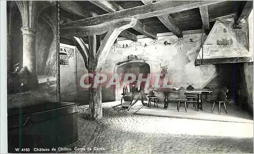 Cartes postales moderne Chateau de Chillon Corps de Garde
