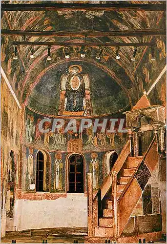 Cartes postales moderne Oxpna Ohrid Church of St Sofija View of the Altar Space (11th c)