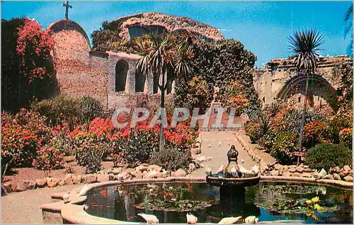 Cartes postales moderne Old Mission San Juan capistrano Founder of the California Missions