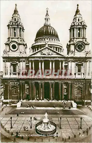 Moderne Karte St Paul's Cathedral London