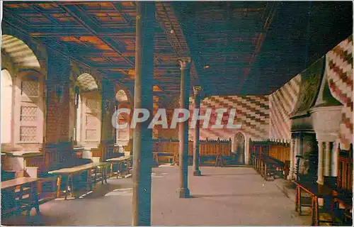 Ansichtskarte AK Chateau de Chillon (Lac Leman) Salle de Justice