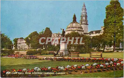 Cartes postales The City From Gorsedd Gardens Cardiff