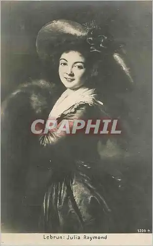 Cartes postales Lebrun Julia Raymond