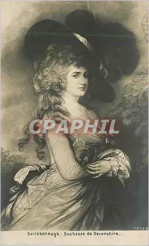 Ansichtskarte AK Gainsborough Duchesse de Devonshire